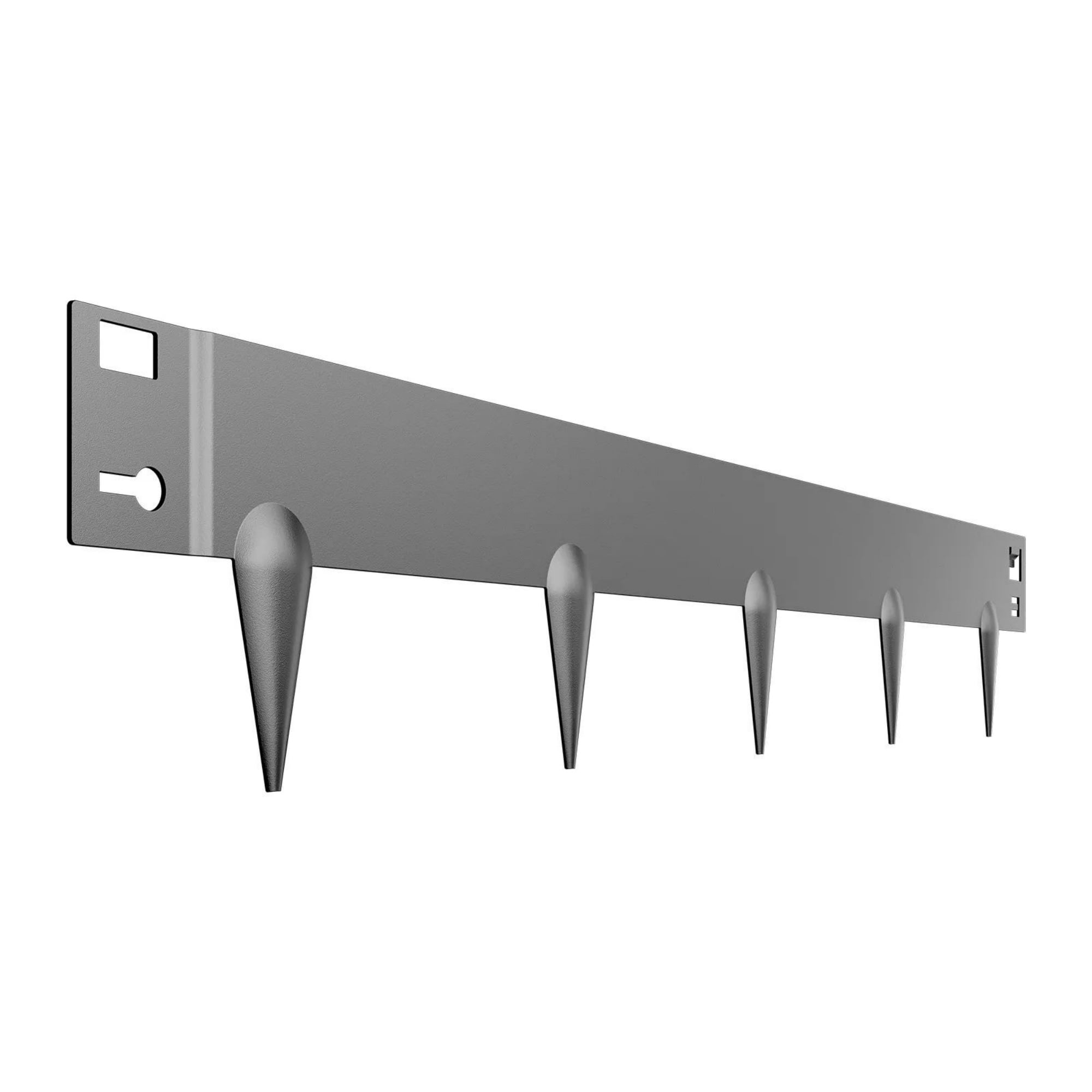 5-Pack Steel Landscape Edging (39" x 3"), Bendable Garden Border & Heavy Duty Lawn Edging for Flower Beds