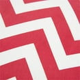 thumbnail image 4 of Rizzy Home Chevron 18" x 18" Poly Filled Pillow with Cotton Cover-Red/Ivory, 4 of 6