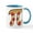 White/Blue Inside, variant on CafePress - Pizza Pi - 11 oz Ceramic Mug - Novelty Coffee Tea Cup