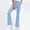 Blue, variant on ClodeEU Women's High Waisted Bootcut Leggings ,Lifting Sculpting Yoga Pants for Workouts Light Blue,Womens Plus XL