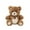 Brown-BW-home supplies, variant on ABPWLY Toys 13.8-Inch Classic Teddy Bear Plush Toy - Soft Stuffed Animal Doll in 3 Colors Boy Toys