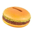 thumbnail image 2 of Porta pañuelos fácil de llenar para decoración del hogar Estuche para pañuelos Caja para pañuelos con forma de hamburguesa para Hamburguesa Redonda, 2 of 9
