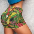 thumbnail image 2 of Sikiie Fruits Vegetables And Berries Print Workout Shorts Women Scrunch Butt Gym Shorts Seamless High Waist Tummy Control Yoga Biker Athletic Shorts, 2 of 5