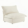thumbnail image 4 of A Modern Cream Koala Armless Sofa (85×80×75cm) for Living Room - Spacious & Comfortable, 4 of 15