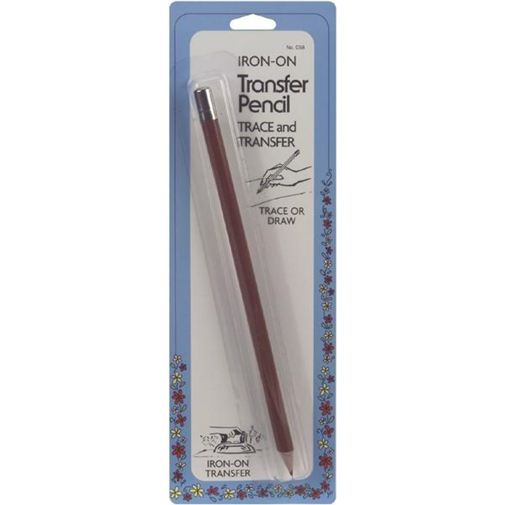Collins Ironon Transfer Pencilred