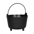 thumbnail image 4 of Root & Vessel Antique Kettle Planter, Black, 12", 4 of 9