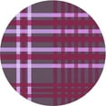 thumbnail image 1 of Ahgly Company Machine Washable Indoor Round Transitional Orchid Purple Area Rugs, 8' Round, 1 of 7