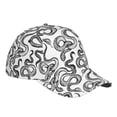 thumbnail image 3 of Haiem Hand Drawn Snake Baseball Cap Dad Hat Cotton Soft Adjustable Fashion Hats for Men Women Unisex Style Headwear, 3 of 9