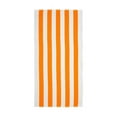 thumbnail image 5 of (6 pack) Mainstays Cotton Orange & White Cabana Stripe Beach Towel, 28" x 58", 5 of 5