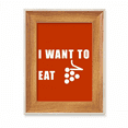 thumbnail image 1 of Eat Grape Desire Life Desktop Wooden Photo Frame Display Picture Art Painting Multiple Sets, 1 of 3