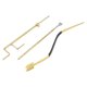 thumbnail image 2 of Cello Luthier Tools Kit Cello Sound Post Set Curved with Black, 2 of 5