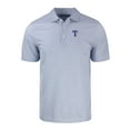 thumbnail image 2 of Men's Cutter & Buck Royal/White Texas Rangers Pike Eco Symmetry Print Stretch Recycled Polo, 2 of 3