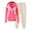 Pink, variant on Sweatpants and Sweatshirt Set for Women,2 Piece Tracksuit Outfits Hoodie Sweatshirt and Jogging Sweatpants Suit Gift for Your Girlfriend Wife Mom