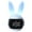B, variant on BinKFF Kids Alarm Clock with Night Light 6 Ringtones, Cute Pink Bunny Digital Alarm Clock for Kids, Touch Control and Rechargeable Sleep Trainer Clock for Boys Girls Bedroom