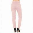 thumbnail image 3 of ZHUASHUM Casual Pants For Womens Summer Straight Leg Solid Color Joggers High Waist Lightweight Pants Plus Size Sweatpants Retro Daily Wear 2Xl Pink, 3 of 6