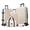 Beige, variant on HOTEEL Luggage 5 Piece Set, Suitcase Set with Spinner Wheels & TSA Lock, Lightweight Luggage Set 20/24/28in with duffel bag & toiletry bag,Navy