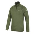 thumbnail image 4 of Mountain Warehouse Mens Echo Melange Recycled Half Zip Midlayer, 4 of 6