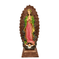 thumbnail image 1 of MORIN Imágenes | Virgen De Guadalupe Base Cuadrada | 40cm |(NATURAL), 1 of 1