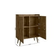 thumbnail image 3 of Bogart 45.5" Mid-Century Modern Accent Cabinet  and Nature, 3 of 9