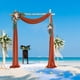 thumbnail image 4 of Guirnalda de arco de boda artificial Colcomx Telón de fondo Flor rosa Rojo, 4 of 8