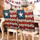 thumbnail image 4 of 22.4x18.1in Independence Day Chair Cover Two Piece Set, 4 of 6