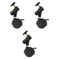 thumbnail image 2 of BELOVING 3 Pcs Support de Lumière Roues Enregistrement Studio Photographie Rotation 360 Degrés Noir 16 mm, 2 of 9
