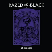 Razed in Black - Oh My Goth! - Purple Black Splatter - Music & Performance - Vinyl