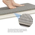 thumbnail image 4 of Inteprter Alfombra de baño antideslizante cómoda y suave para baño, alfombras de baño de PVC fáciles de limpiar para zonas húmedas Juegos de accesorios de baño Beige, 4 of 6