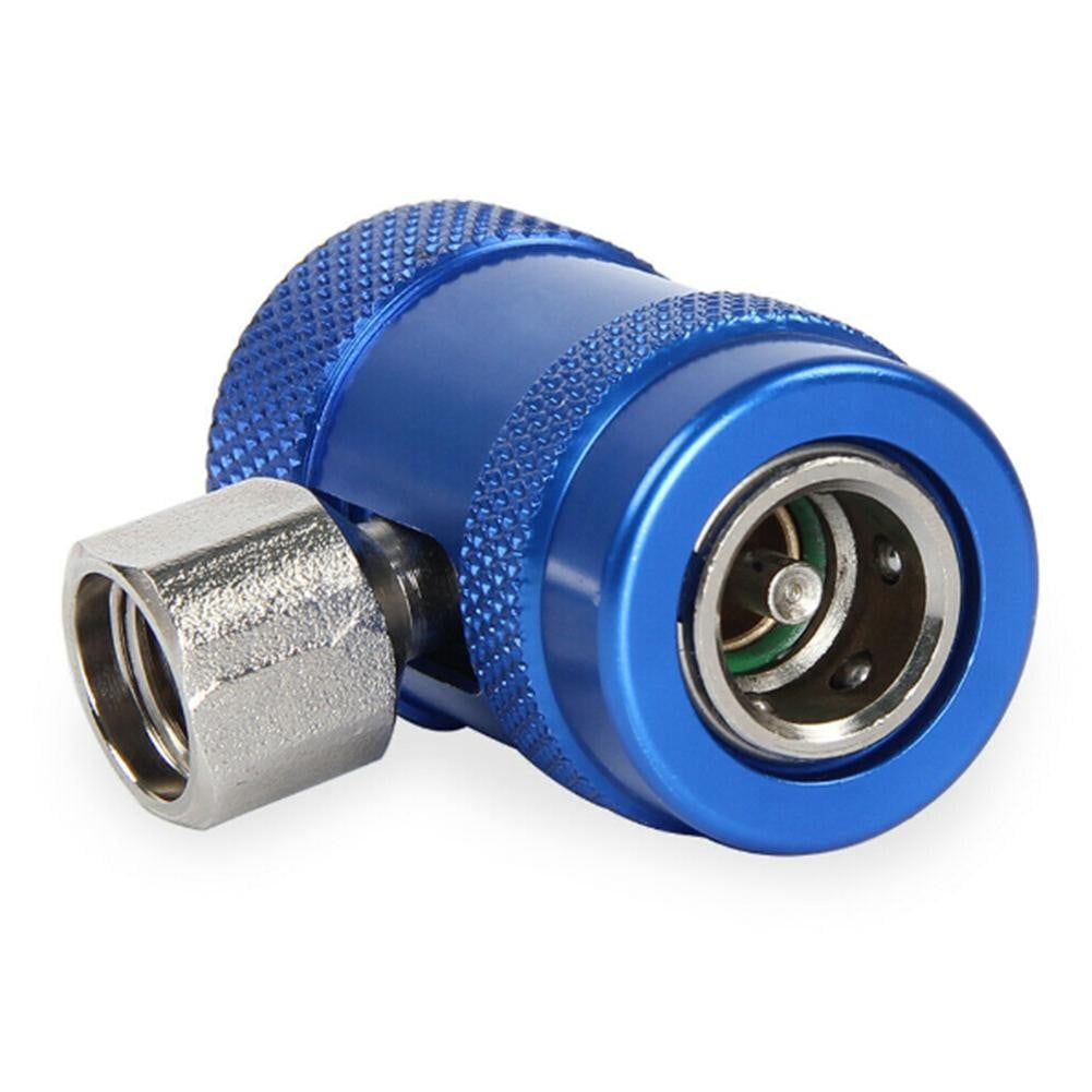 Tech R1234yf Quick Couplers Set with Valve Core Remover for HVAC Charging Hoses