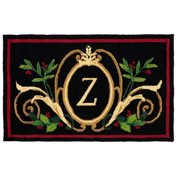 Safavieh MON242Z Monogram Black / Multi