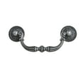 thumbnail image 3 of Utopia Alley 25pcs Tipton Pull Handle - Decorative Cabinet Drop Pull Handles- Vintage Cabinet Hardware with Hand Finished Antique Iron - Metal Drawer Pull Handle, 3.78" Center to Center, 3 of 6