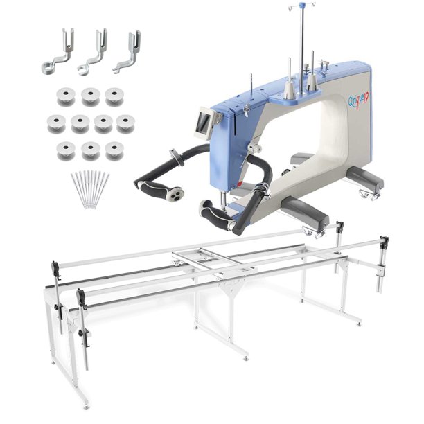 Grace Q'Nique 19 Longarm Quilting Machine with QZone Queen Frame with