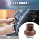 thumbnail image 2 of Soporte para enchufe de luz de señal de estacionamiento y giro 68030801AA para Dodge Grand Caravan 2011-2020 marrón (juego de 2), 2 of 7