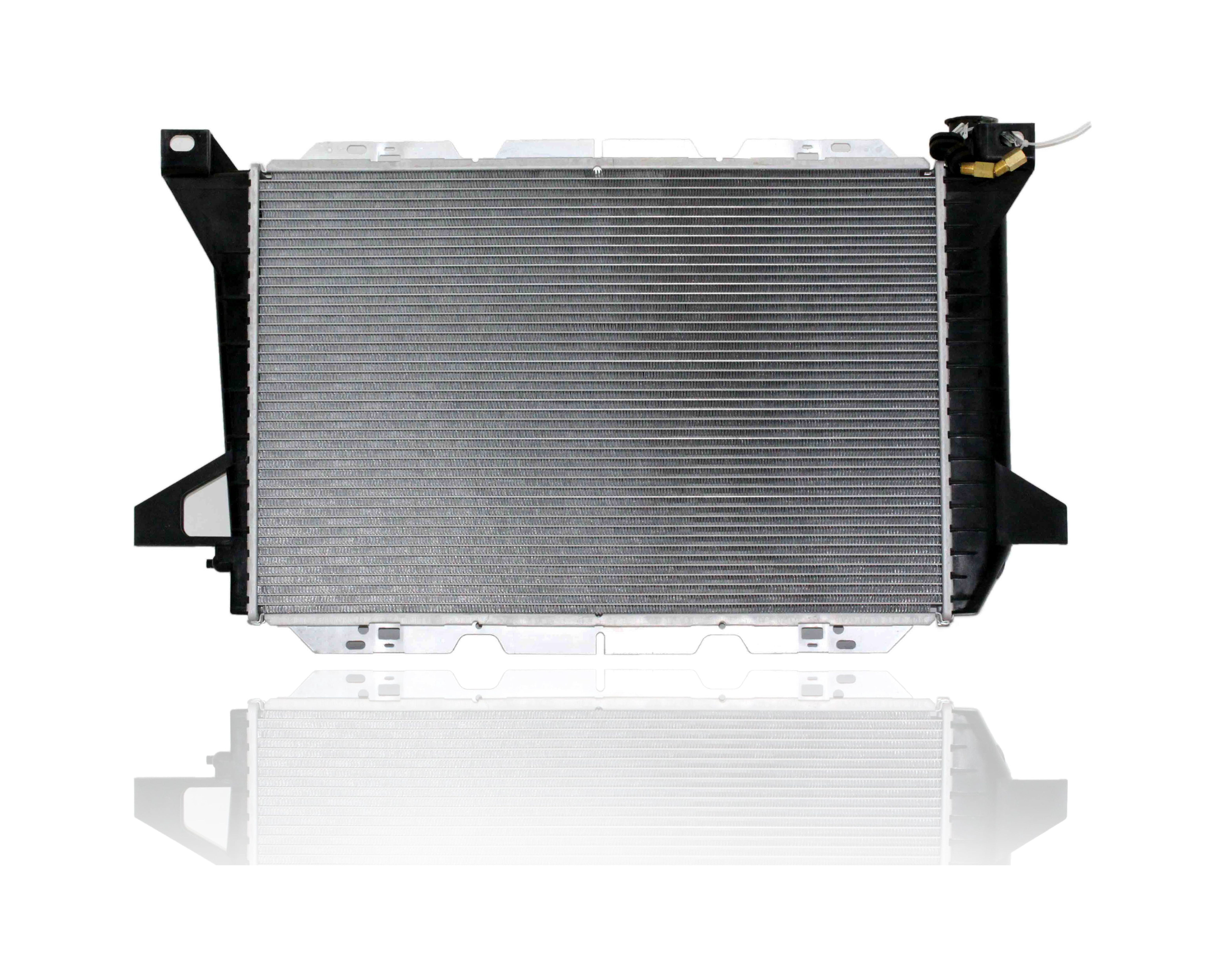 Radiator - Koyorad Fit/For 1451 85-97 Ford F-Series Bronco Automatic Transmission V8 5.0/5.8/7.5L - Plastic Tank Aluminum Core, 2-Row Fits select: 1985-1996 FORD F250, 1985-1997 FORD F350