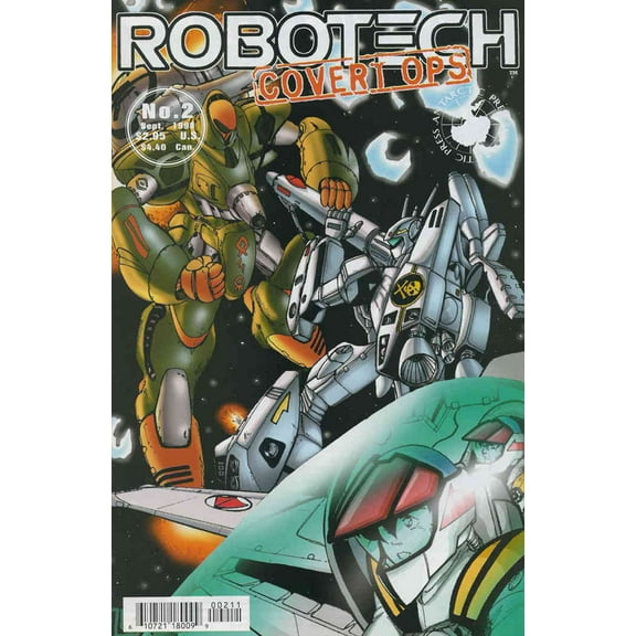 Robotech: Covert-Ops #2 VF ; Antarctic Comic Book