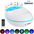 thumbnail image 1 of MesaSe Ocean Wave Projector And Night Light Projector With Built-In Music Player Baby Bedside Lamp Sleeping Soothing White Noise Sound Machine For Kids Living Room Bedroom, 1 of 6