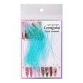 thumbnail image 2 of Heliisoer Fluorescent Silk Nail Color Line Manicure Silk Nail Decoration Flash Silk, 2 of 3