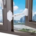 thumbnail image 1 of 1 Pack Childproof Window Restrictor For Aluminum, Wooden, Metal Window Frames, Baby Safety Upvc Window Lock, Window Safety Locks For Toddlers & Pets, 1 of 5