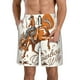 thumbnail image 1 of Balery Cowboy Riding Horse Traje de Baño Estilo Hawaiano para Hombre, Shorts de Secado Rápido con Bolsillos-Small, 1 of 6