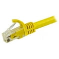 thumbnail image 2 of StarTech 6in CAT6 Ethernet Cable - Yellow CAT 6 Gigabit Ethernet Wire -250Mhz 100W PoE RJ45 UTP Network Patch Cord Snagless with Strain Relief (N6PATCH6INYL), 2 of 2