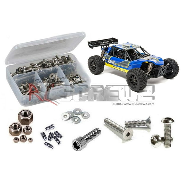 Rcscrewz Losi Mini 8ight Db 1 14th Tlrt2 Stainless Screw Kit Los107 Walmart Com