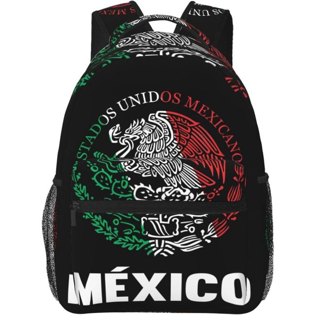 Faith Over Fear Patriotic Christian Cross American Flag Laptop Backpacks Double Shoulder Laptop Pack Bag Daypack Back Pack Bags Rucksack Computer Bag with Side Pockets Front Zipper Pockets