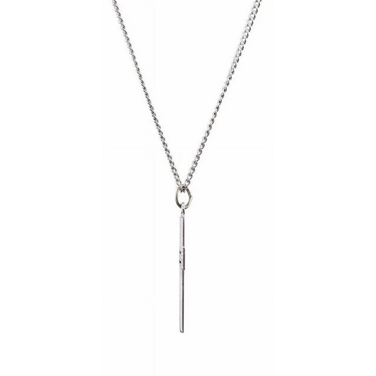 【AG X JOSILVER】Ruler Necklace AG X JOSILVER] Protractor Necklace - Basic - ANGLAN