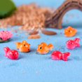 thumbnail image 4 of 10 piezas de bonsái en miniatura para casa de muñecas, resina, micropaisaje, decoración DIY naranja, 4 of 9