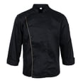 thumbnail image 3 of Chaqueta de manga , chaqueta de panadero, ropa , chef, ropa de hostelería, ropa profesion, chaqueta , de spandex BLESIY Long Sleeves Chef Jacket, 3 of 8