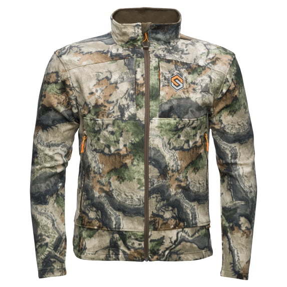 ScentLok Midweight Fleece Scent Control Stealth Camo Hunting Jacket