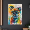 thumbnail image 4 of Brussels Griffon Dog Art Print Poster, Wall art Painting Decor Brussels Griffon Dog Decor Artwork For Bedroom Living Room Bathroom Decor, 4 of 6