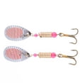 thumbnail image 3 of 5 Piezas de Señuelos de Pesca de Anzuelos Cebos Cucharas para Trucha de Salmón Bajo Agua Dulce 01, 3 of 8
