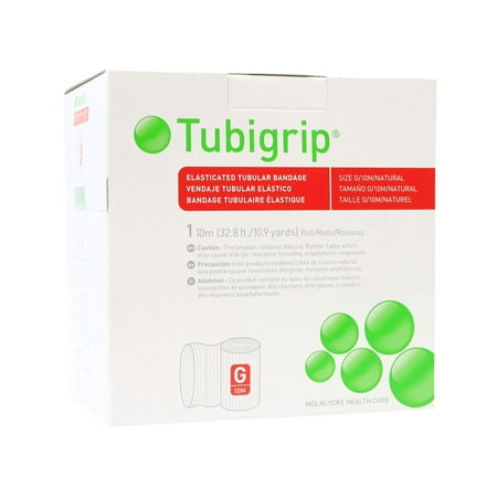 Tubigrip Size G Tubular Bandage 10M Box Natural (32.8ft/10.9yards)