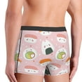 thumbnail image 3 of Uemuo Cute Sushi Pattern Men's Boxer Briefs,Trunk Anti-Chafing,Comfortable, Durable, and Stylish Underwear-X-Large, 3 of 9